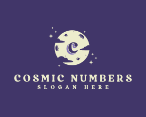 Cosmic Dream Moon logo design