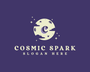 Cosmic Dream Moon logo design