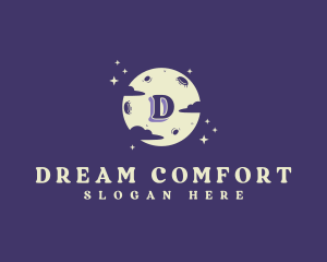 Cosmic Dream Moon logo design