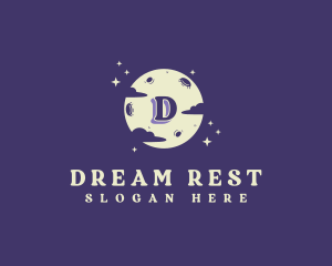 Cosmic Dream Moon logo design