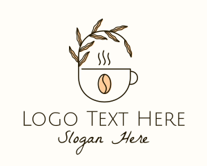 Coffee Farm - Organic Cup Coffee logo design