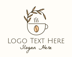Coffee Stall - Organic Cup Coffee logo design