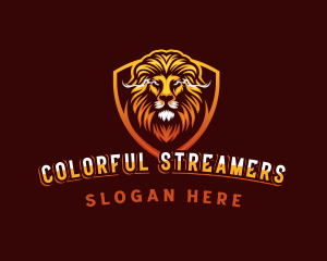 Lion Beast Streamer logo design