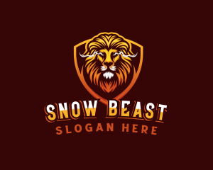 Lion Beast Streamer logo design