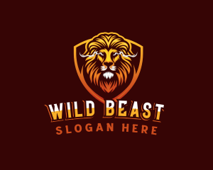 Lion Beast Streamer logo design