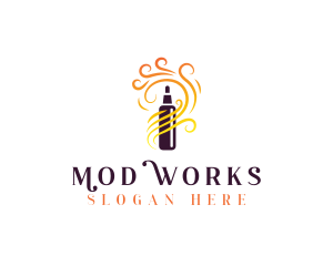 Mod - Cigarette Smoke Vape logo design