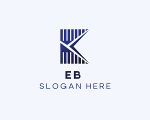 Corporate - Builder Architecture Firm Letter K logo design