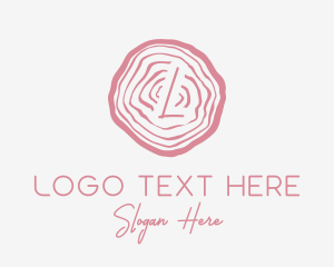 Derma - Organic Beauty Cosmetics Letter logo design