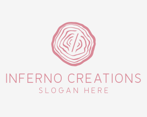 Organic Beauty Cosmetics Boutique logo design