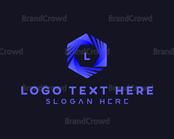 Generic Tech Hexagon Logo