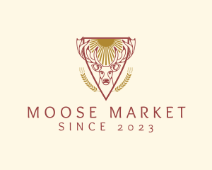 Moose - Moose Sun Hunting logo design