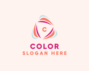 Colorful - Vitality Wellness Triangle logo design