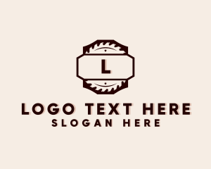 Lettermark - Woodworking Circular Saw logo design