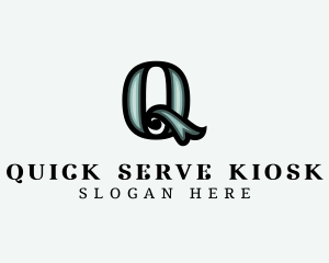 Stylish Company Brand Letter Q logo design