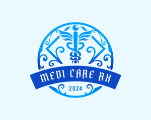 Pharmacist - Pharmacy Medical Caduceus logo design