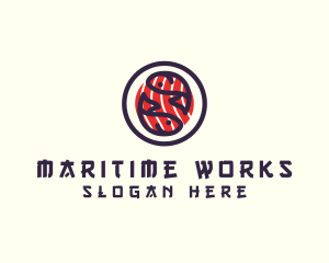 Tuna Maki Seafood logo design