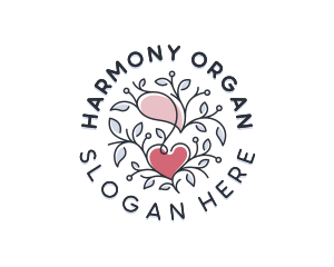 Organ - Mental Health Heart Mind logo design