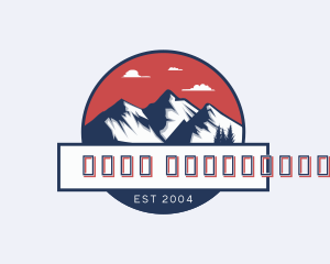 Camping - Mountain Forest Camper logo design
