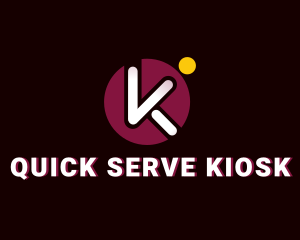 Kiosk - Circle Popsicle K logo design