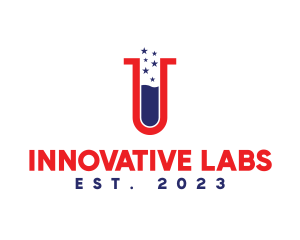 USA Science Lab logo design