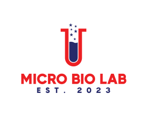 USA Science Lab logo design