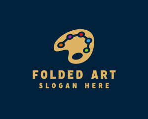 Online Art Palette  logo design