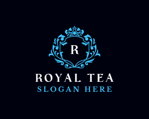 Royal Crown Filigree logo design