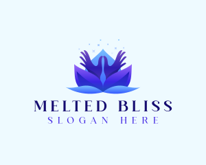 Lotus Floral Health logo design