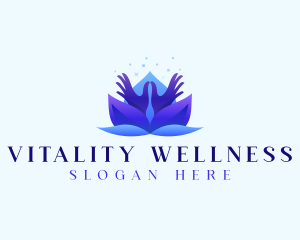 Health - Lotus Floral Health logo design