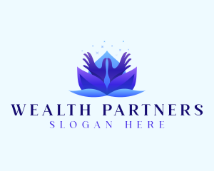 Lotus Floral Health logo design