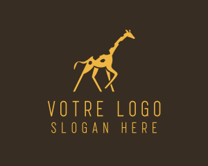 Running Wild Giraffe Logo