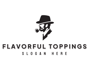 Gentleman Tobacco Hat logo design