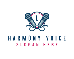 Sing - Music Karaoke Microphone logo design
