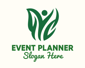 Plant Person Environmentalist Logo