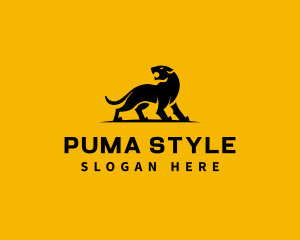 Puma - Beast Lioness Animal logo design