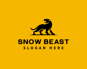 Beast Lioness Animal logo design