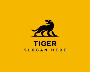 Beast Lioness Animal logo design