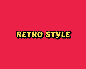 90s - Pop Art Comics Apparel logo design
