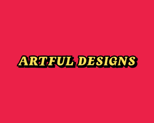 Pop Art Comics Apparel logo design