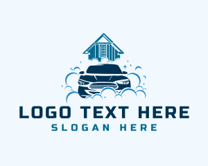 Home - Car Wash Automobile Cleaning logo design