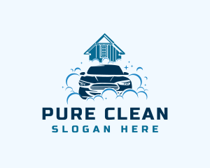 Car Wash Automobile Cleaning  logo design