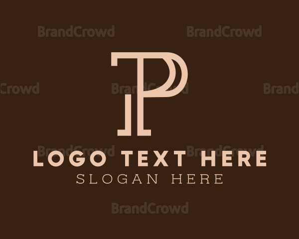 Modern Professional Letter P Logo