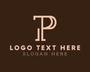 Firm - Modern Professional Letter P logo design