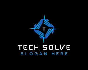 Digital Tech Network logo design