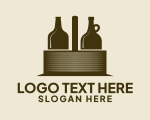 Liquor Basket Carrier Logo