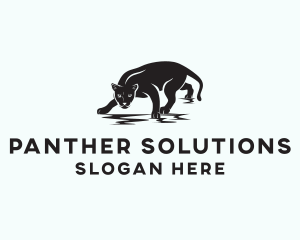Panther - Wild Panther Animal logo design