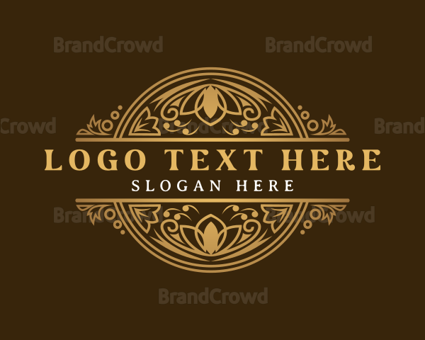 Luxury Floral Garden Logo