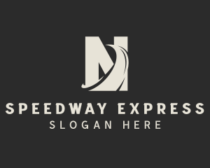 Highway - Swoosh Highway Road logo design