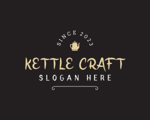 Kitchen Teapot Kettle logo design