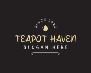 Kitchen Teapot Kettle logo design